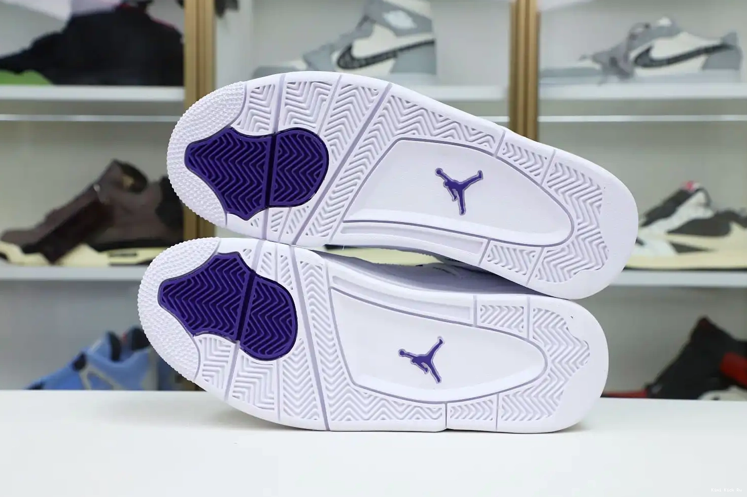 4 PURPLE AIR METALLIC JORDAN Kimikick 0815